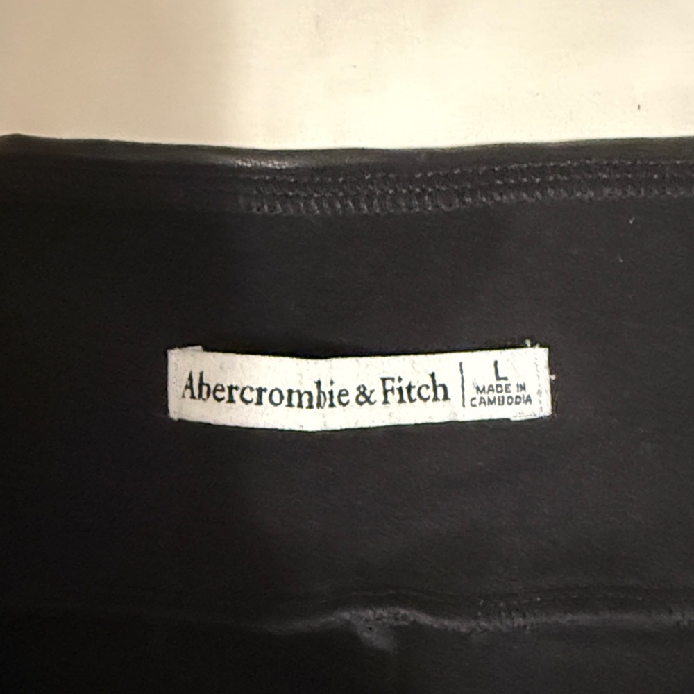 Abercrombie & Fitch Leather Leggings